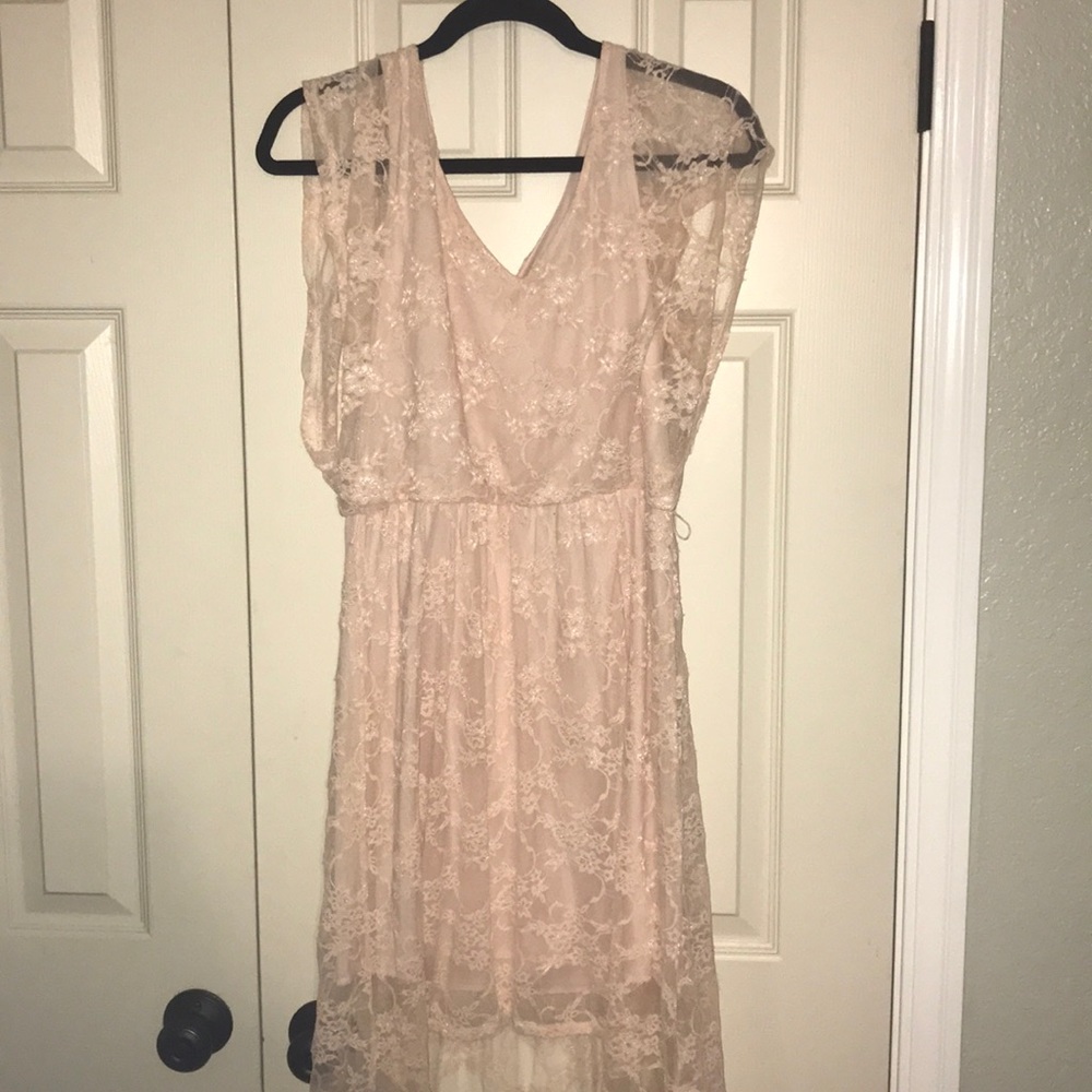Cream dress